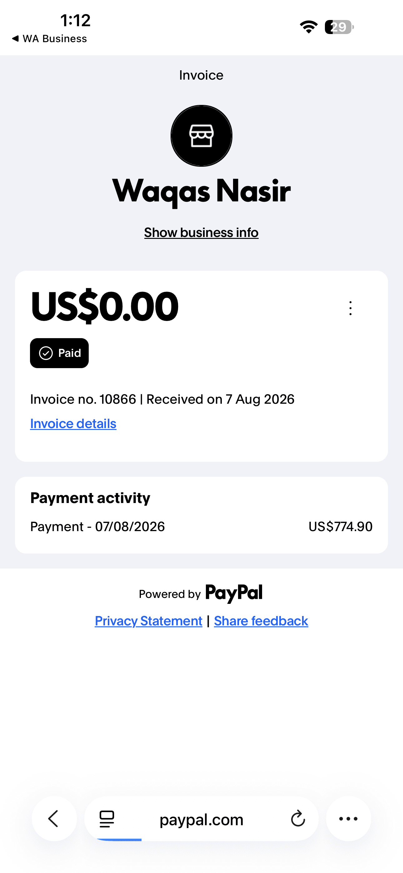 Payments, photo 9