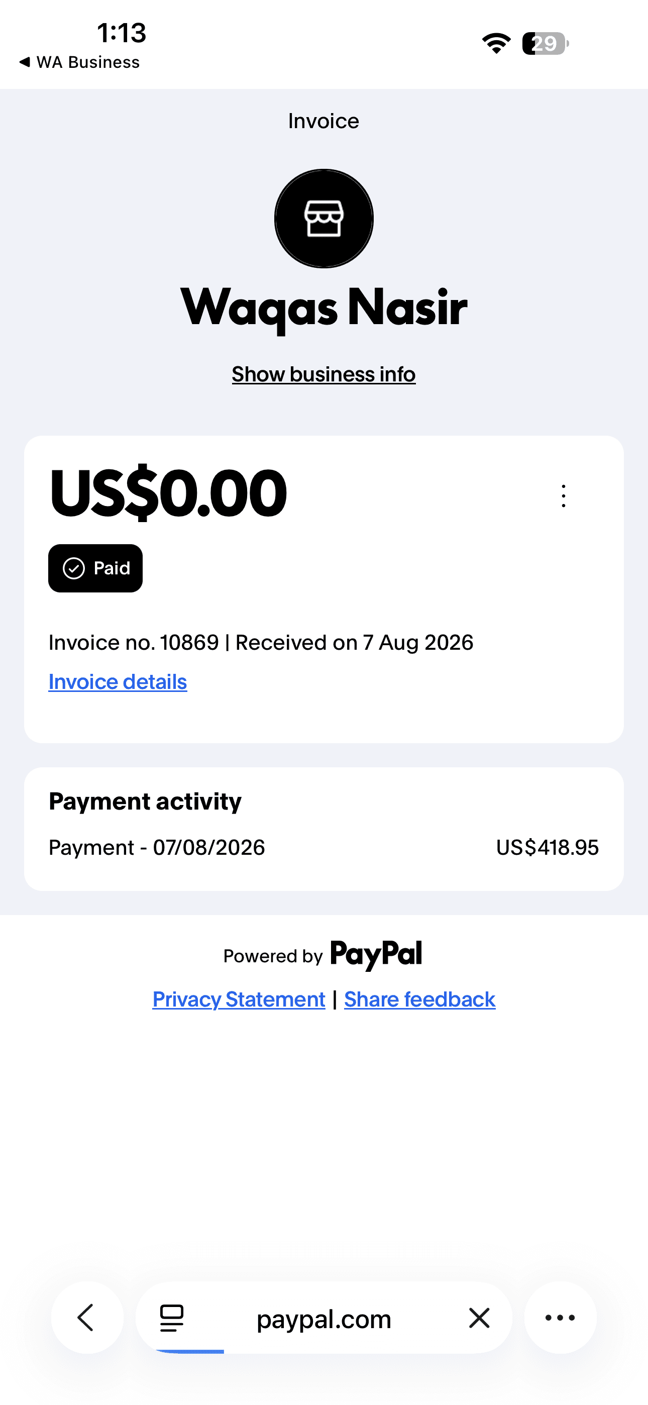 Payments, photo 11