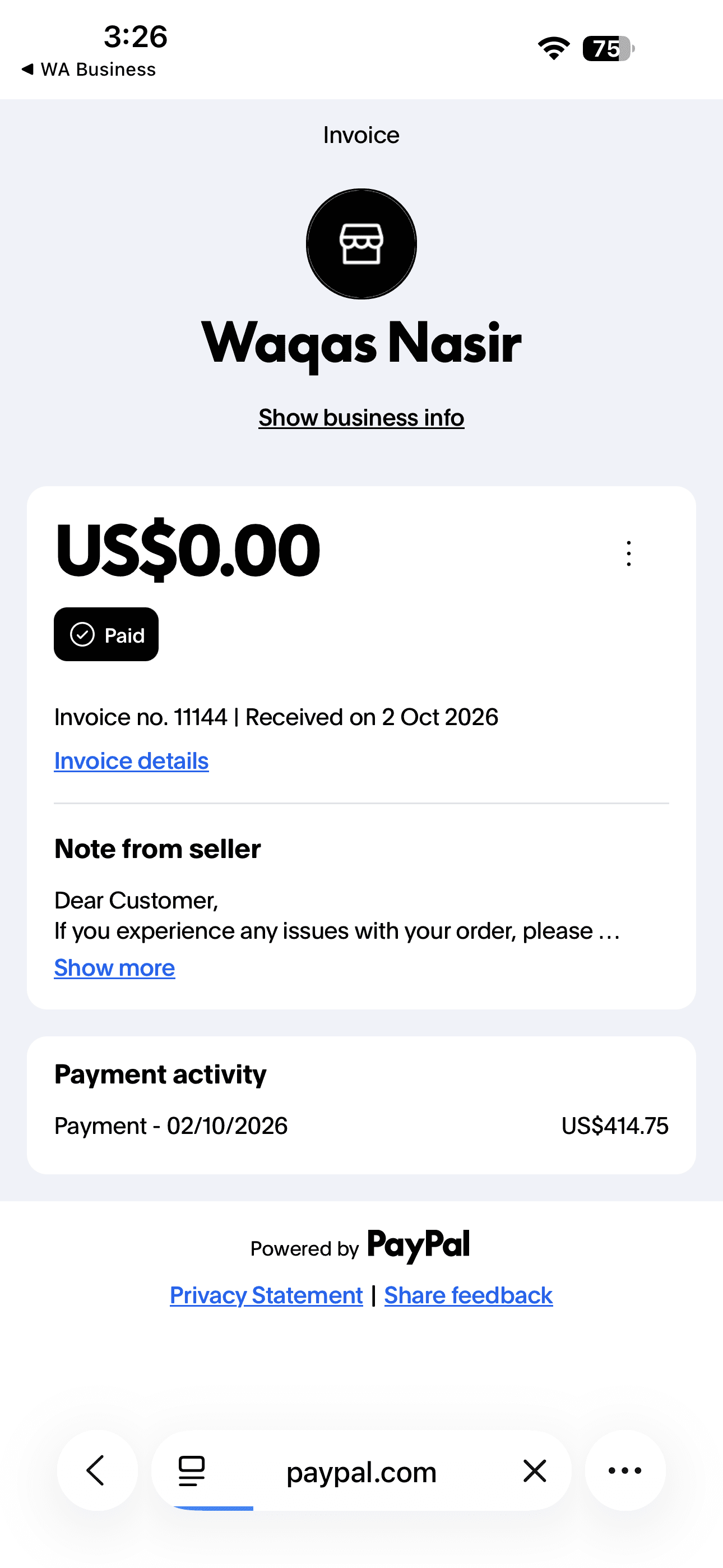 October Payments 2026, photo 2