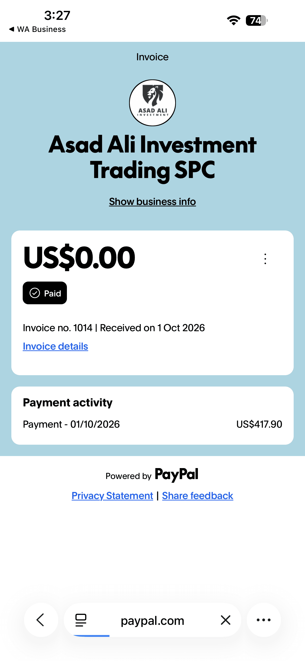 October Payments 2026, photo 3